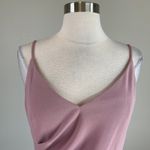 Adrianna Papell  Sleeveless Long Column Evening Gown Pink Size 6 Formal Dress Photo 5