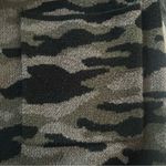 Rachel Zoe Camo Color Block Cardigan size M Open Front Pockets Hood EUC Photo 11