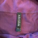 For Love & Lemons  x Revolve Purple Ribbed Cutout Biker Shorts Size L Photo 2