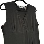 Liz Claiborne Sleeveless Black Dress Women Size X-Large Crochet Details Classic Photo 8
