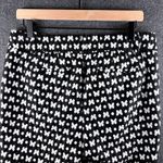 Talbots Hampshire Ankle Pants Black White Butterfly Print Women's Size 6 Photo 12