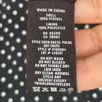 Theory Polka Dot Long-Sleeve Mini Crepe Dress size 12 Photo 8