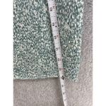 O. Vianca Women's Strapless Dress Smocked Green Micro Floral Tie Front Large Size undefined Photo 5