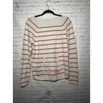 Barefoot Dreams  CozyChic Ultra Lite Striped Pullover Sweatshirt Size M Photo 2