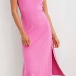 Aerie NWT  One Shoulder Ribbed Midi Dress Size Medium Photo 0