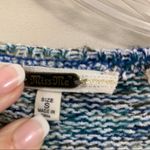 Miss Me  Marled Blue/Green/Brown Beaded Detail Cropped Sweaters Photo 1