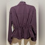Lululemon NWT UV Protective Cinch Waist Running Jacket Goodnight Plum Size L Photo 8