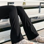 Aerie Real Me High Waisted Crossover Flare Legging Photo 2