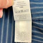 Madewell  Fable Floral Striped Embroidery Short Sleeve Blouse Small Photo 7