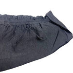 Lululemon ‎ Women's 10 In The Flow Crop Leggings Solid Charcoal Scrunch Yoga Photo 1