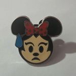 2017  MINNIE MOUSE Emoticon "Fretting" Disney Trading Pin w Mouse Ears Bac Photo 1