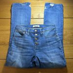 Madewell  Cali Demi boot jeans button fly 25t Photo 0
