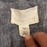 Caslon  petite small denim blazer Photo 6