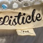 Listicle White Lace Trim Dress Photo 11