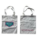 Fujifilm Instax Canvas Tote Bag White photo display Graphic Streetwear Photo 6