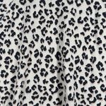 Lucky Brand Hoodie Leopard Print Pullover Sweatshirt Casual Comfy Cream Medium Photo 4