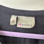 Athleta  Charcoal Gray Ruched Tank Top, Size S Photo 3
