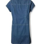 Boston Proper Vintage Drop Waist Denim Mini Dress Photo 1