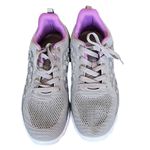 Propet TravelActiv Axial Sneakers Womens 10 4E Gray Purple Mesh Cushion Comfort Photo 2