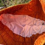 Free People FP Movement  The Way Home Running Athletic Shorts XS Orange Workout Photo 2