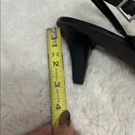 Tory Burch  Holly 2 Slingback Heeled Sandals Black Silver Photo 9