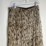 Apt. 9  Brown & Tan Pattern Flowy Midi Skirt Y2k Style Size 8 Photo 6