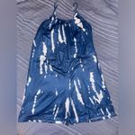 Boutique NWOT  Abstract Print Romper Large 8/10 Photo 4