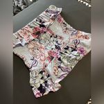 Candie's CANDIE’S Floral Ruched Layer Strapless Tube Top Women’s Sz M EUC Photo 1