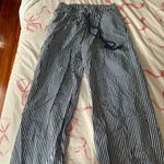 Edikted BRAND NEW WITH TAGS seaside striped pants pinstripe linen esqe pants Photo 1