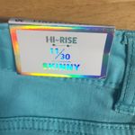 Tinseltown  High Rise Skinny Jeans Sea Glass Size 11. NWT Photo 12