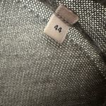 R.E.D. Valentino V Neck Sweater Size 44 3D Floral Design Wool Blend Gray Photo 6