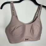 Under Armour ‎ fitted sports bra pink black size medium Photo 1