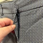 Mercer & Madison Blue and White Pattern Dress Pants‎ Slacks size 6 Photo 3