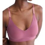 Calvin Klein Brand New Womens Size XS Purple Removable Padding Lightly Lined Bra Photo 2