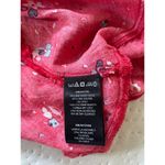 Urban Outfitters  Kimchi Blue Women Red Floral Romper Size 6 Ruffle Hem Ditsy Photo 9