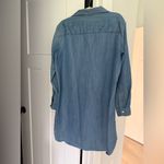 Frank & Eileen Mary Denim Blue Long Sleeve Dress Size L Photo 3