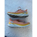 $159 Hoka One One Women's Clifton 8 Sneakers in Sun Baked/Shell Coral Size 9B Orange Photo 7