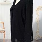 Lane Bryant Black Knit 3/4 Sleeve Cardigan Twinset Sweater Set Sz 18/20 **READ** Photo 1