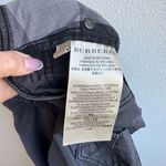 Burberry Bayswater Skinny Zipper Ankle Gray Casual Pants Cotton Twill Size 25 W Photo 6