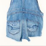 American Eagle  Distressed Shortall Overalls Sz XS Photo 6