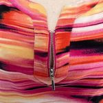 Rafaella Short sleeved, V-neck Multicolored Casual Top Photo 2