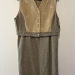 Susan Bristol NWT  Vintage Wool Vest and Skirt Set P36 Photo 0