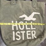 Hollister  Olive Green Canvas Tote Photo 7