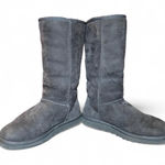 UGG  Classic Tall Gray Suede Sheepskin Boots Women’s US 7 EU 38 comfort warm Photo 0