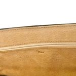 NWT Vintage Rodo Gray Leather Accordion Shoulder Bag Photo 6