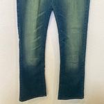 Diesel  Green Blue Denim Bootcut Jeans EUC Sz 28 Italian Vintage Y2K Photo 2