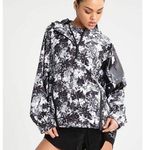 Ivy Park  B/W Floral Wind Breaker Jacket Photo 0