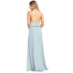 Show Me Your Mumu  Bridesmaid Heather Halter Dress in Silver Sage Crisp Size XXL Photo 2