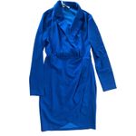 Grace Karin NWT royal blue  collared blazer dress size medium Photo 2