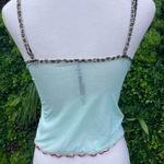 Urban Outfitters Out From Under Size Medium Light blue mesh cami top Y2K nwot Photo 5